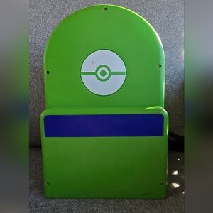 Pokemon Battle Ground Carry Case Green Backpack Play Set Playset bulbasaur